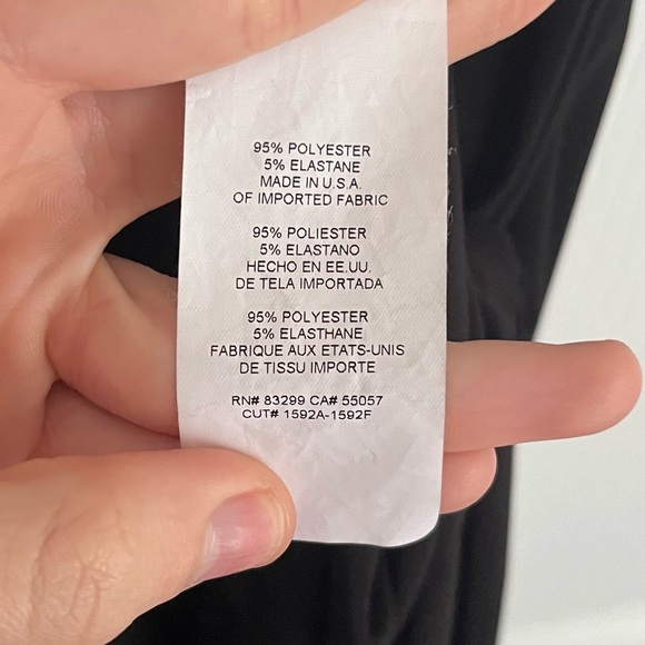 Nicole Miller size 2X women’s black harem jumper - Picture 8 of 11